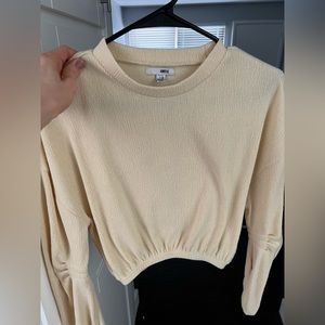 Amuse society cropped top xs